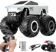 Cybertruck Toy RC Cars, Remote Control Waterproof Kids Toys Car, Amphibious 4WD All Terrain Off-Road Monster Trucks Toys, 900mAh & 2.4GHz RC Truck, 1:16 Scale Crawler for Boys/Girls Ages 6-12+