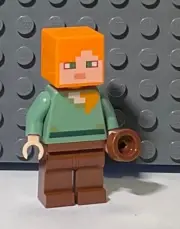Lego Minecraft ALEX WITH BOWL