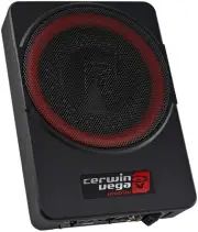 VPAS10V2 10 550W Max 200W RMS Low Profile Active Powered Subwoofer with Built