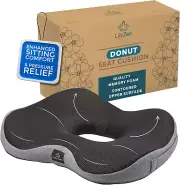 Donut Pillow for Tailbone Pain Relief Memory Foam SEAT Cushion Orthopedic SEAT