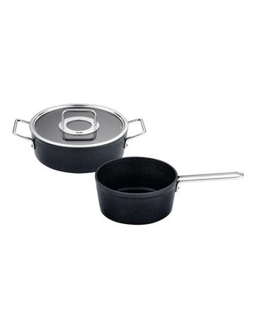 [Fissler] Adamant Cookware 2 Piece Set in Black