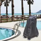 Outdoor Pool Protection Robotic Cleaner Protection Black Cover 210D Oxford Cloth
