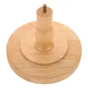 Solid Wood Model Base Mannequin Holder Head Display Stand for Wigs
