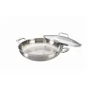 iconiX Stainless Steel Chef Pan with Lid Size 32cm by Baccarat