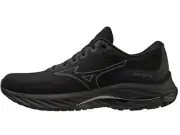 Mizuno Wave Rider 26 SSW Womens Running Shoes in Black/Ultimate Gray – US 7