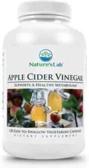Apple Cider Vinegar 1200mg with Chromium - 120 Capsules