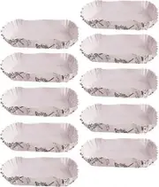 600pcs Paper Loaf Liners Bread Pan Trays Cake Liners Baking Pan Liners Non-stick Paper Liners For Baking Bread
