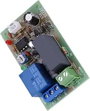 AC220V Input Output Timer Delay Switch Module Turn Off Board Adjustable Time for Factory Equipment (1 second-60 Seconds delay Adjustable)