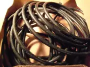 Trailer Light Cable Wiring 7 Wire 6-12 & 1-10 Gauge Jacketed Black-62 FT PLUS CR