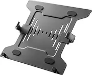 HumanCentric Laptop Mount Tray for Monitor Arms and Stands (Tray Only) | Fits 75 x 75 and 100 x 100 mm VESA Mount Holes, 10” to 15.6” Laptops | Fully Secures Laptop with Adjustable Clamps