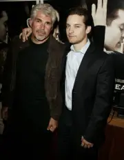 Tobey Maguire director Gary Ross at BAFTA screening party of seabi- Old Photo