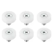 6PCS 19mm Drawer Rollers Plastic Drawer Pulley Bearing Small Pulley