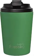 Fressko Bino Reusable Coffee Cup, 227 ml Capacity, Clover Green
