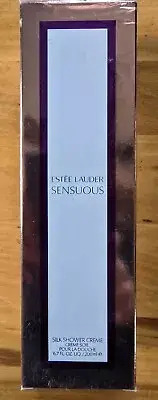 New Sealed Estee Lauder Sensuous Silk Shower Crème. 6.7 FL