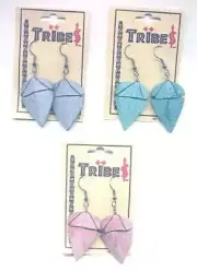 Stone Arrowhead Earrings by TRIBE-New/Old Stock!