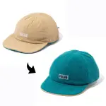 【POLER STUFF】日本限定 REVERSIBLE FLEECE CAP 六片帽 / 雙面帽(米. 青色)