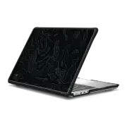 MacBook Pro 14-inch (M1 - M4) Impact Case Sea Contour Laptop Case - Black Edition