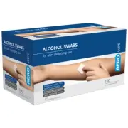 AEROWIPE Alcohol Swabs 70% Isopropyl Alcohol 100/Box