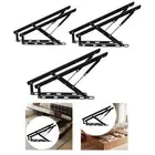 Bed Storage Lifting Hinge Gas Strut Easy Installation 2x for Household Bench