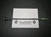Snap-on Tools NEW 3/8" Drive COMBAT GREEN Extra-Long Flex Head Ratchet FHLLFD80