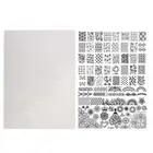 Nail Art Template Stencil Manicure Stamping Polish Image Plastic Print Plate XY