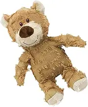 Indestructible Bear Dog Toy,Unbreakable Plush Bear Dog Toys,Plush Dog Bear Toy for Pets,Robust Bear Toys for Aggressive Chewers,Squeaky Dog Chew Toys Companion for Small, Large Dog, Puppy