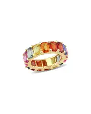 Rina Limor 14K 11.20 ct. tw. Sapphire Eternity Ring