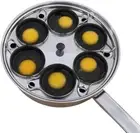 6 Cups Egg Poacher Pan - Stainless Steel Poached Egg Cooker – Induction Cooktop