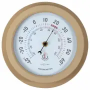 NeXtime Lily Outdoor Thermometer, Brown, 22cm