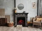 electric fireplace heater and mantel express delivery for Cold Winter AU Stock