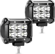2x 30W 4inch Led Light Bar - Flood Driving Fog Light Off Road Lights Boat Lights Driving Lights Led Work Light SUV Jeep Fog Driving Lamp - Flood LED Work Light Bar
