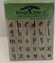 ek tools Alphabet Stamps Lowercase Brush Letters