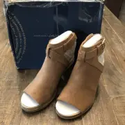 DR. SCHOLL'S Everly Ankle Strap Heel Size US 6 Color Brown