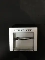 New Geoffrey Beene Men's Metal Silver Tie Bar Clip RTL $28 ף
