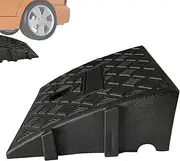 Curb Ramps for Sidewalks | Heavy Duty PVC Ramps for Driveway - Curb Ramps for Motorhome, Truck, Shed Ramps, Pets, Wheelchair Threshold