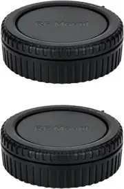 2 Pack Rear Lens Cap & Body Cap Cover for Canon RF Mount Camera EOS R100 R50 R8