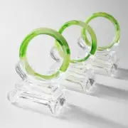 Pack-of-3 Acrylic Jewelry Bracelet Display Holder Jade Bangle Organizer Show ...