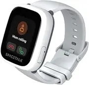 Spacetalk Loop Kids Smartwatch for Kids, 4G Connection, GPS Location, Voice Calling, Text, Chat, Set up Safe Zones, Emergency SOS, Comes with pre-Installed sim Card