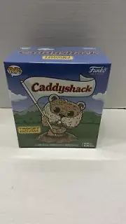 Caddyshack Funko Pop Flocked Gopher Bushwood Cap Hat Target Exclusive New Sealed