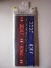 Under Armour Headbands Sport Athletic OSFM Logo JOCK Signature Assorted NIP