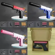 Gel Ball Pistol Toy Gun For Kids Shell Ejecting Model 1911 Soft Bullet Classic