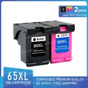 2 Compatible Ink Cartridge HP65 HP 65XL for Envy 5020 5030 5032 5034 5052 5055