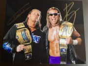 Zack Ryder (Matt Cardona) & Curt Hawkins ! WWF WWE Hand Signed 8x10 Photo!