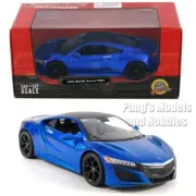 2018 Acura NSX 1/24 Scale Diecast Model - Maisto - BLUE w/ BOX