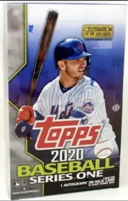 2020 TOPPS SERIES 1 BASEBALL HOBBY 12 BOX SEALED CASE