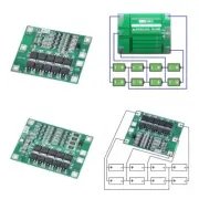 4S 40A Lithium Battery 18650 Charger PCB Protective Board with Balance
