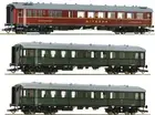 ROCO 6200057 Scale Ho Set Three Carriages: Train Traditional Zwickau Dr