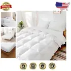 Hypoallergenic 4-Piece Jersey Knit King Sheet Set - Breathable & Stylish White