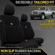 Jeep Gladiator JT - GP4 Neoprene 2x Front Row Seat Covers (Made to Order)