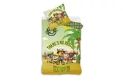 Paw Patrol Wild Cotton Quilt Cover Set for Cot or Toddler Bed